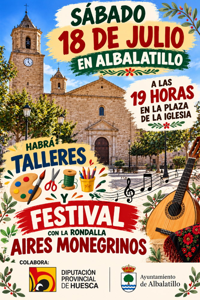 Imagen TALLER Y FESTIVAL EL 18 DE JULIO